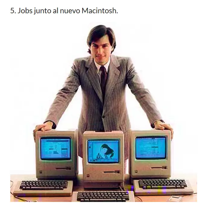 Las 21 imágenes más icónicas de Steve Jobs