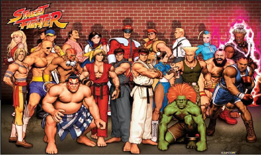 Street Fighter en Argentina: Zangief en Once.