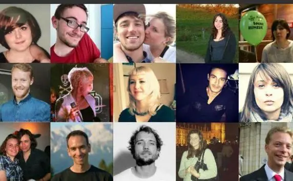a las victimas del terrorismo,sin estriccion de banderas