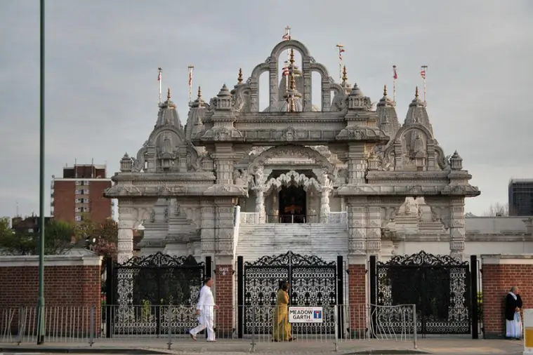 El templo hindú mas grande fuera de la India