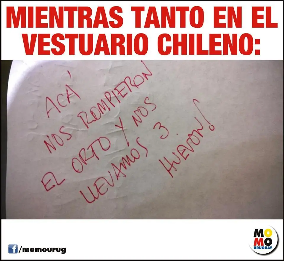Mira Lince memes que dejo Uruguay vs Chile  (deja el tuyo)