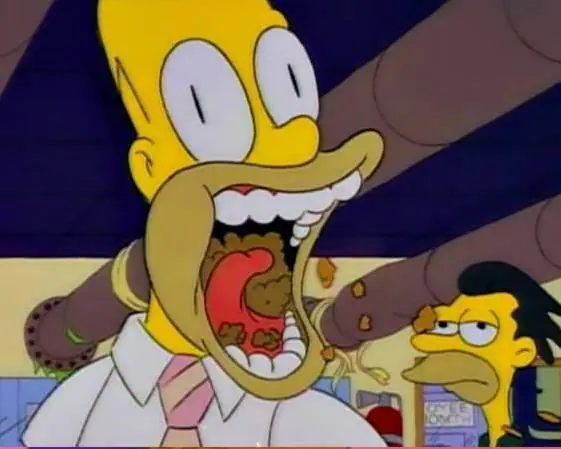 Rostros Graciosos de los Simpson