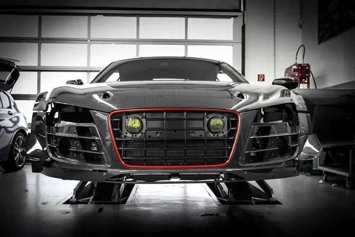 El Audi R8 V10 de McChip-DKR