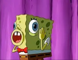 Bob esponja y Patricio andan mas duros que una porcelana