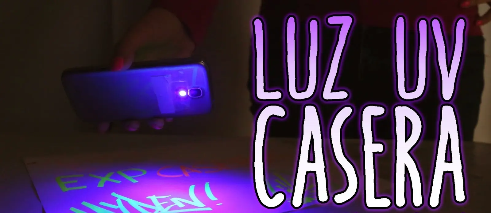 Convierte tu Celular en una Super Lámpara Ultravioleta