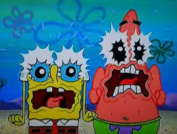 Bob esponja y Patricio andan mas duros que una porcelana