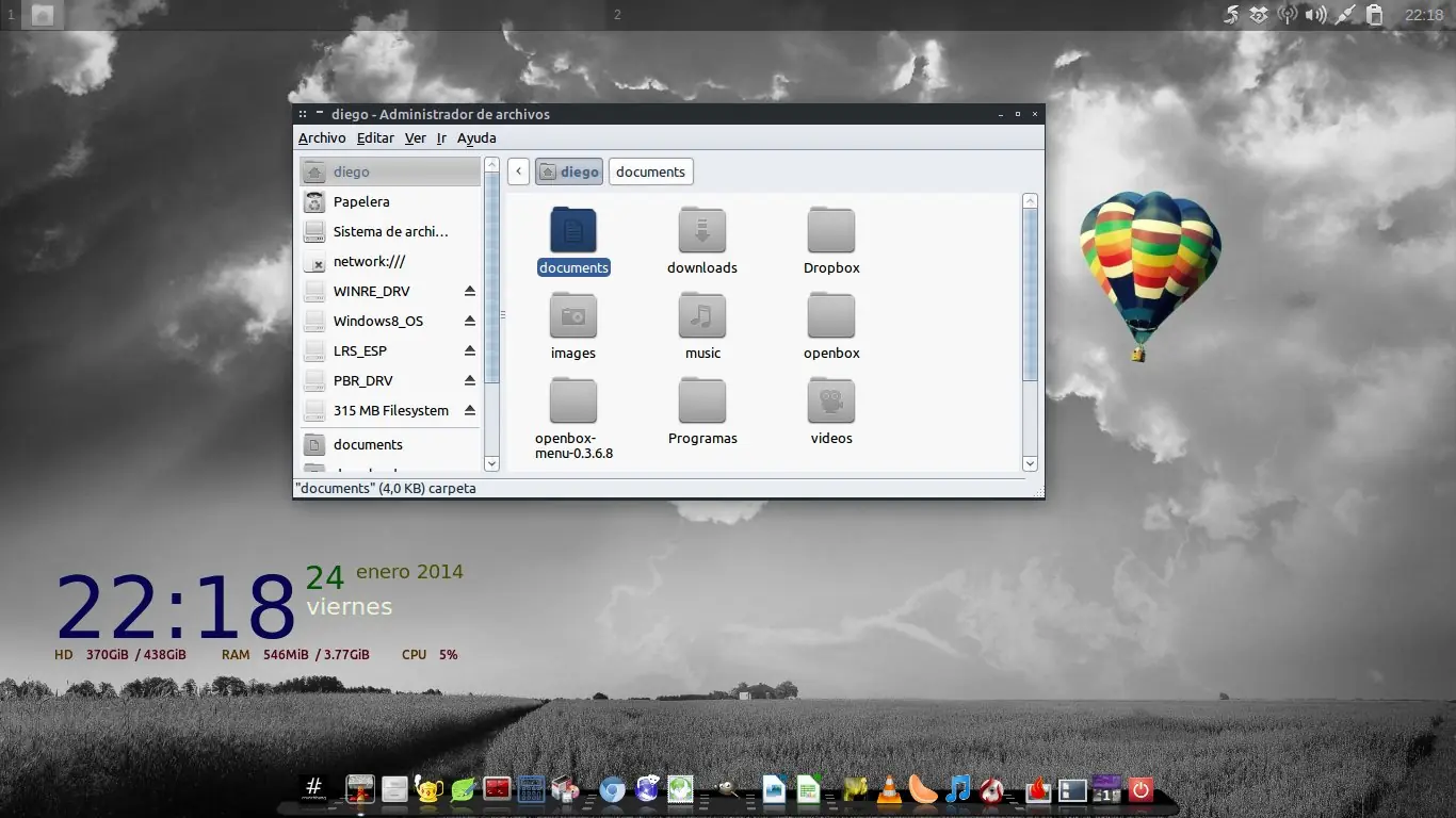Mis escritorios Linux [segunda parte]