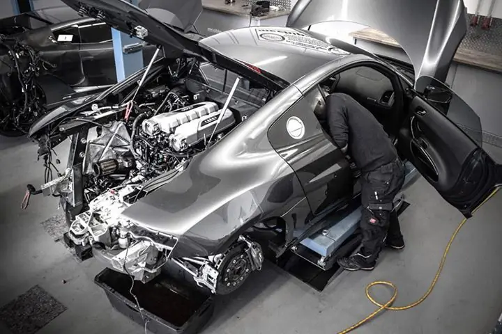 El Audi R8 V10 de McChip-DKR