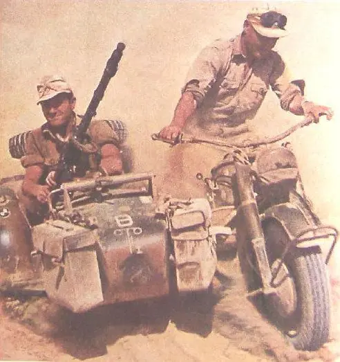 El liderazgo del general Erwin Rommel.