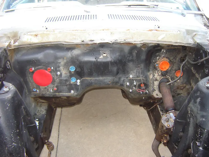 Restauración: Ford Mustang Coupe 1969