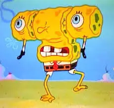 Bob esponja y Patricio andan mas duros que una porcelana