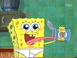 Bob esponja y Patricio andan mas duros que una porcelana