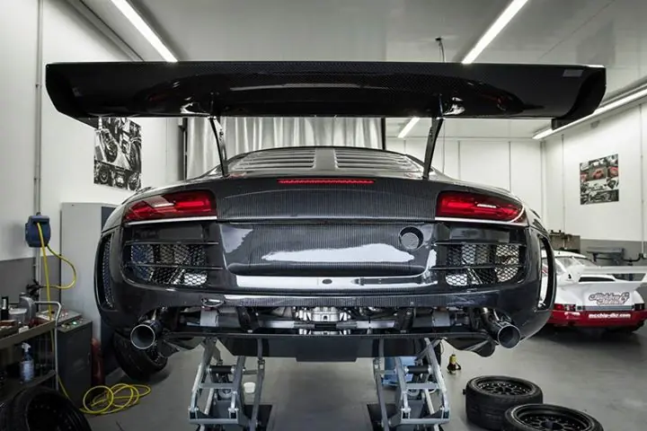 El Audi R8 V10 de McChip-DKR