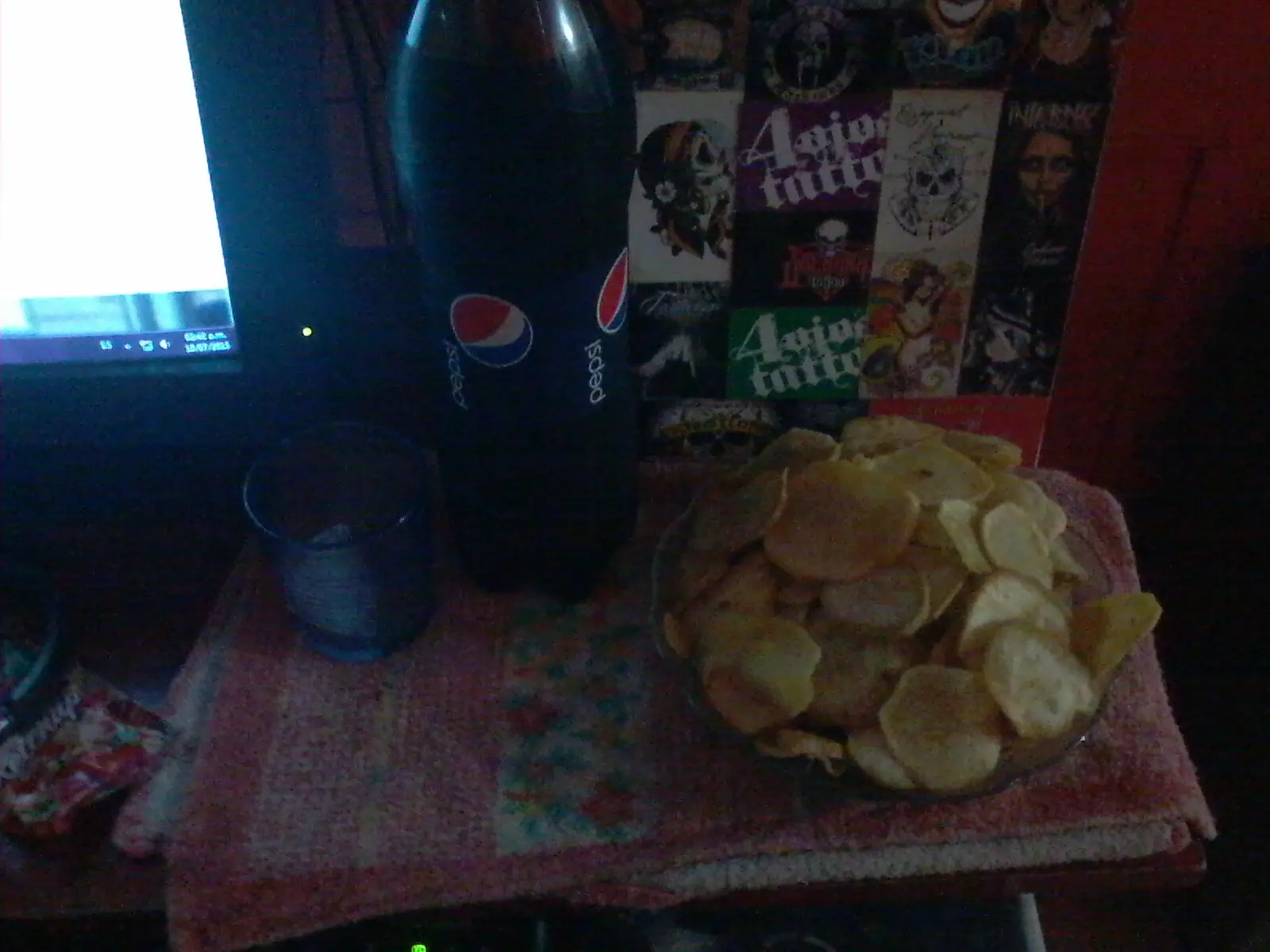 Me clave unas fritas y te lo muestro