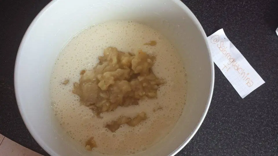 budin de banana