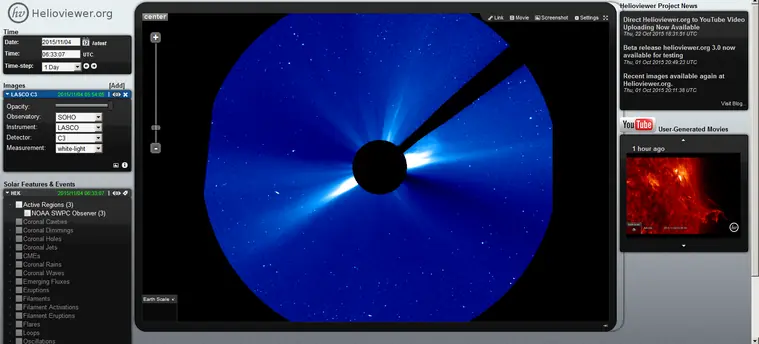 APP web seguimiento solar