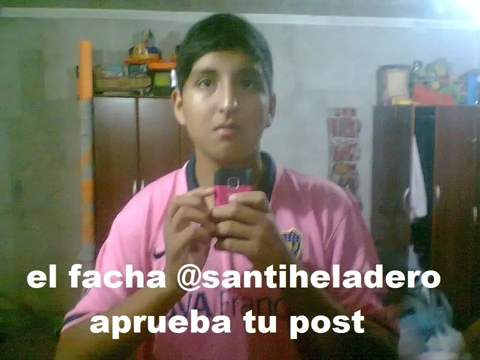 che bostero decime que se siente !!