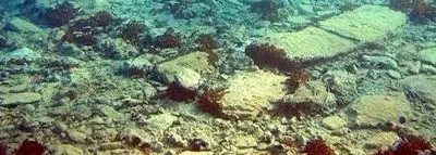 Las ruinas sumergidas de la ciudad de Krishna