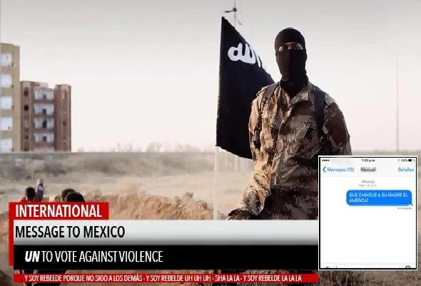 ISIS manda mensaje a México