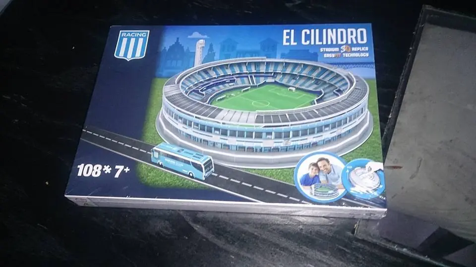 Arme el Cilindro 108 piezas puzzle 3D