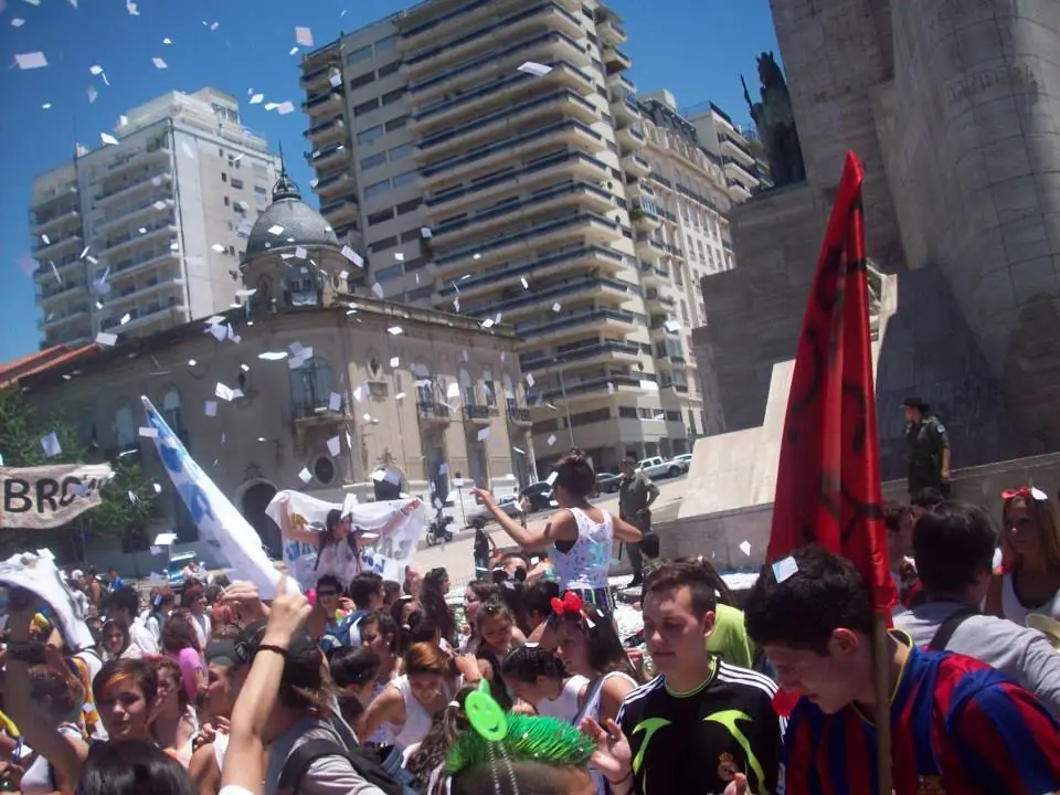 Estudiantes rosarinas: Mira los festejos