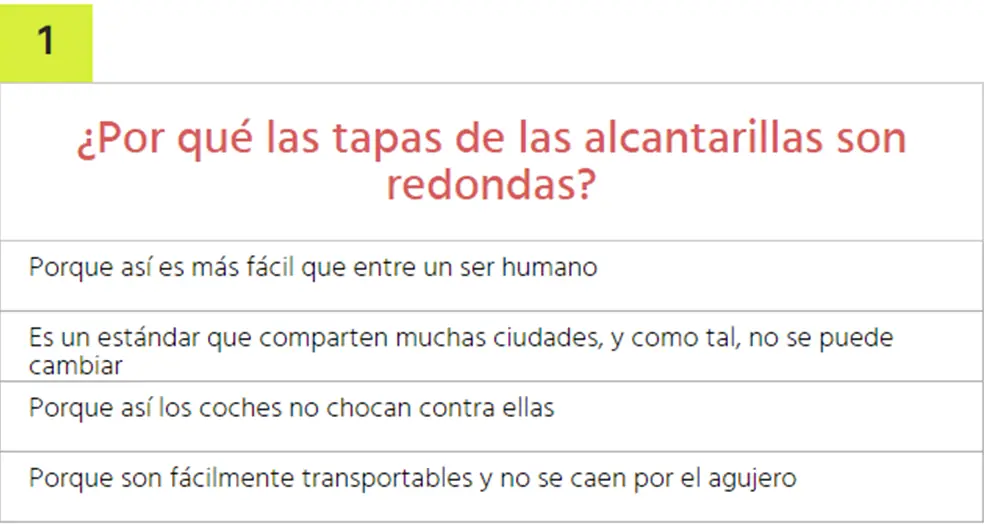 Cuestionario Cuestionario