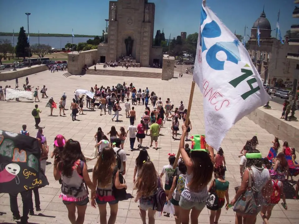 Estudiantes rosarinas: Mira los festejos