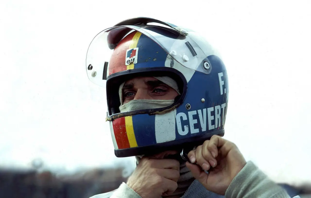 Cascos históricos: François Cevert