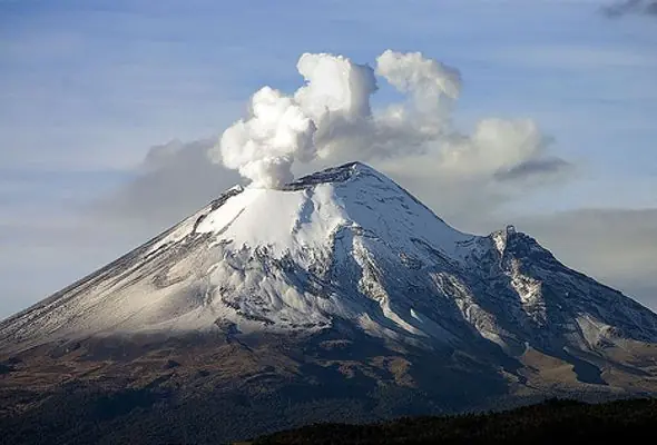 tipos de volcanes