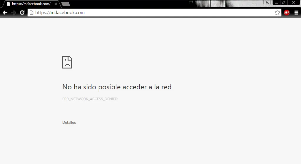 bloquear facebook