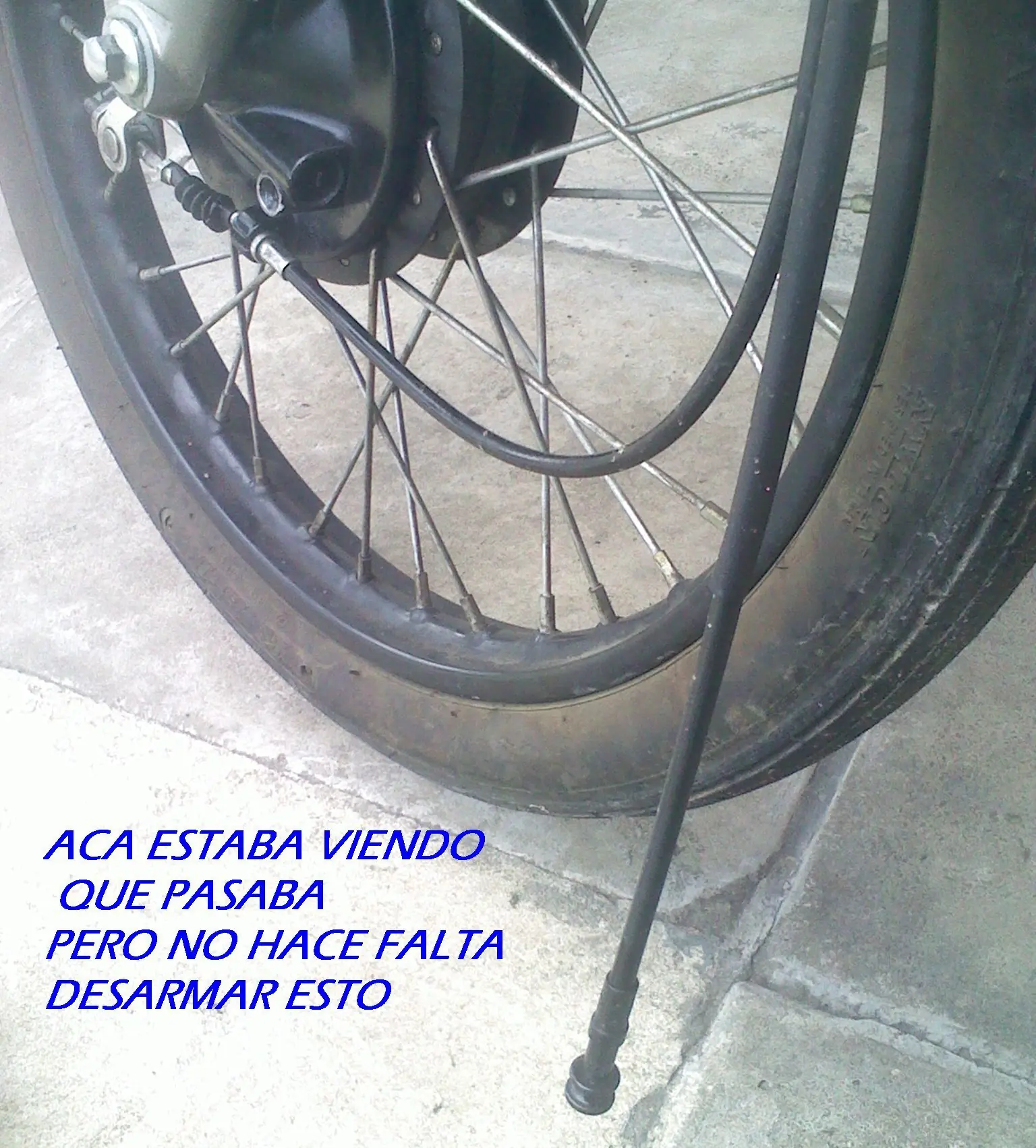 Problema reenvio velocimetro moto 110