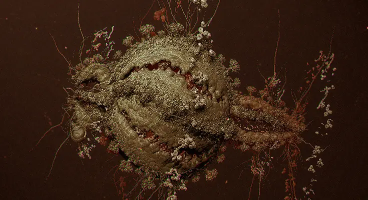 El virus VIH visualizado en 3D