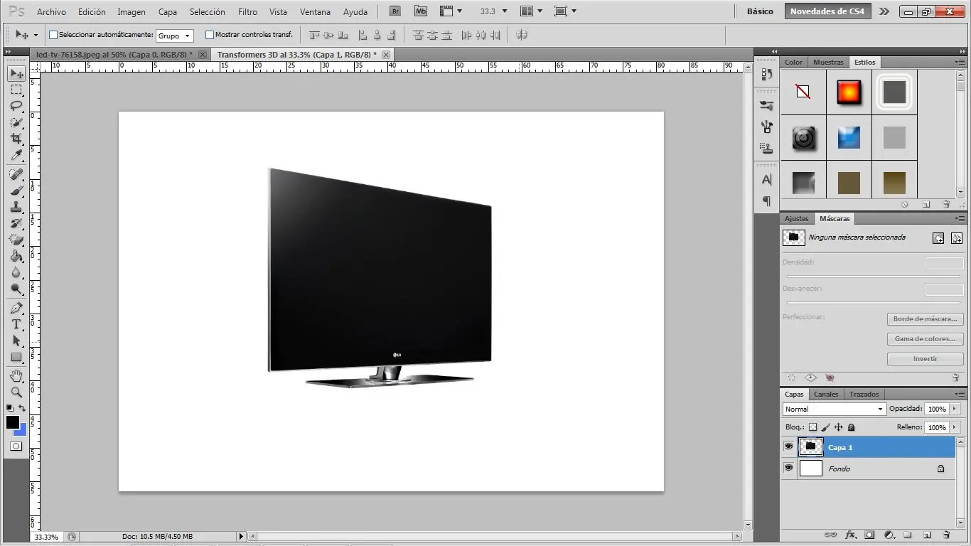 de pantalla