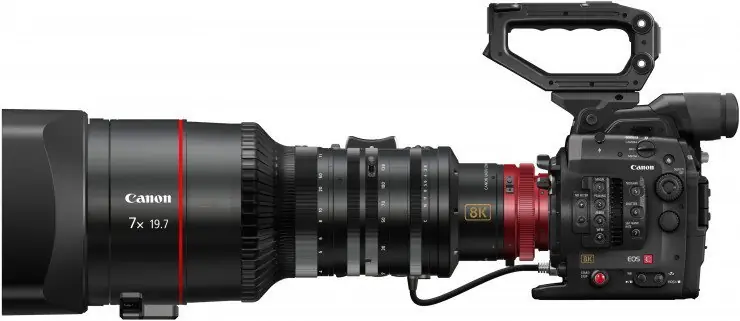 Cámara Canon 8K Cine y 120 megapíxeles DSLR Cámara Canon 8K Cine y 120 megapíxeles DSLR
