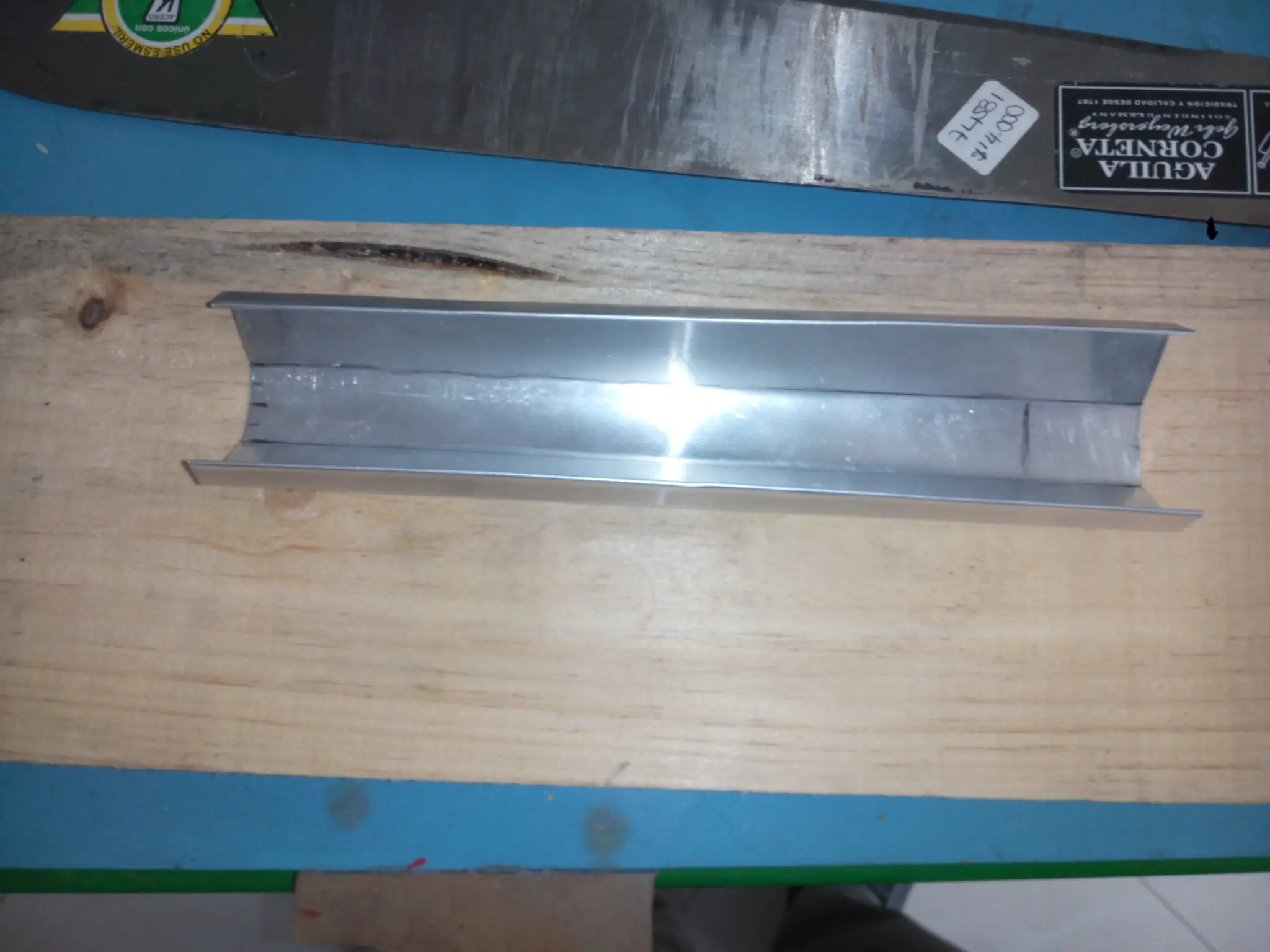 Micrófono casero para armónica cromática