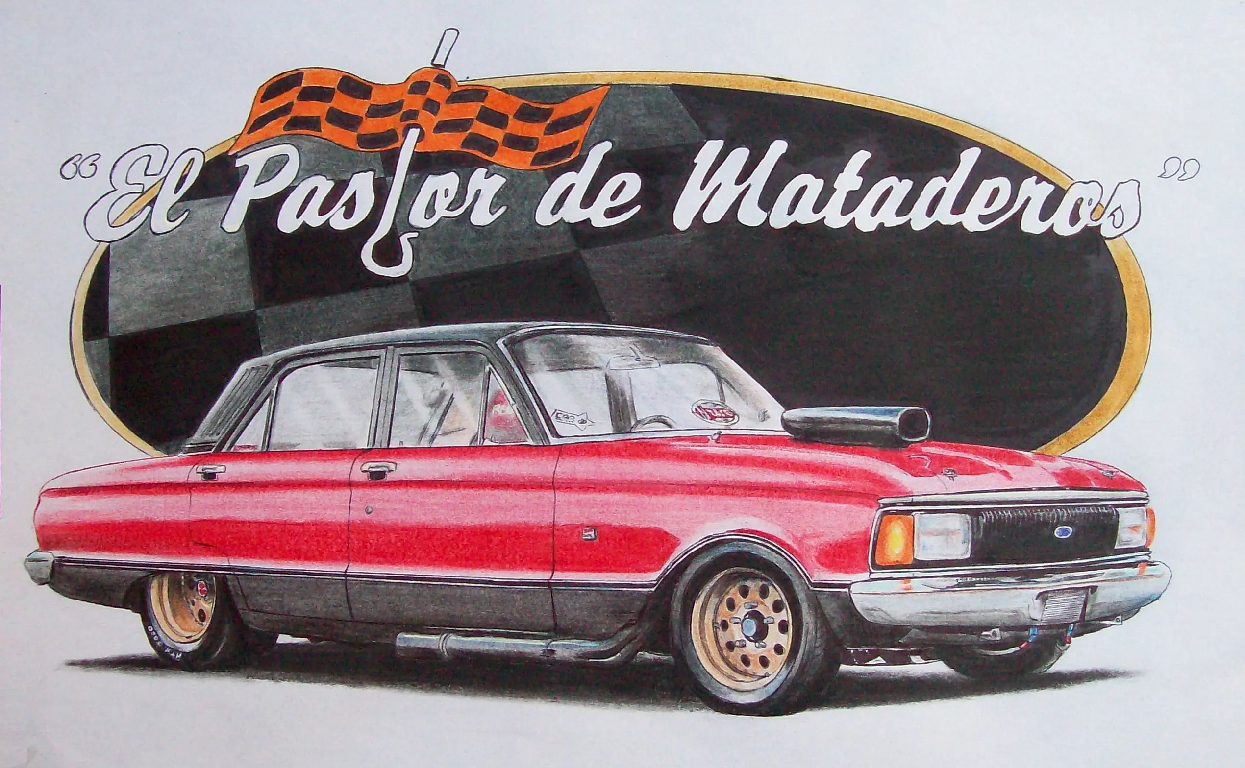 drawings of cars