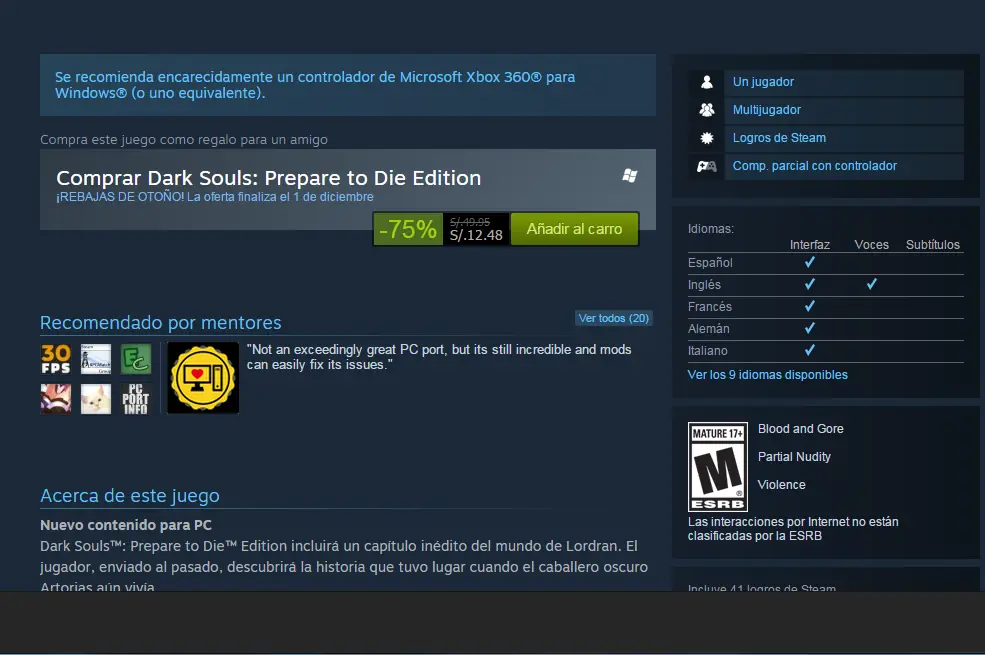 Me compré un clásico por el "Black Friday" y te lo muestro