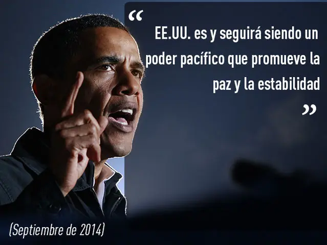 Toda la contradicción de la política de Obama en  tarjetas