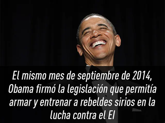 Toda la contradicción de la política de Obama en  tarjetas