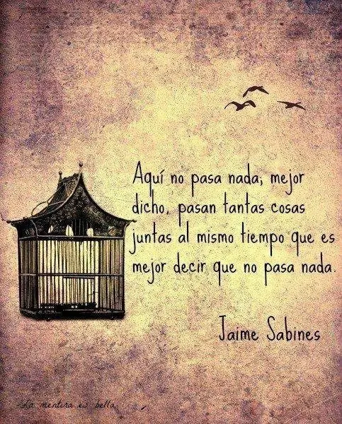 Las Frases y Poemas de Jaime Sabines, Hazte el amor.