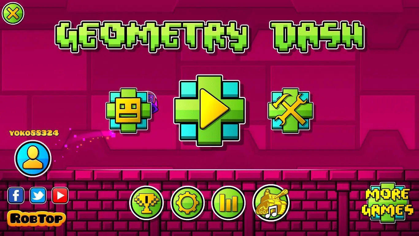 Estaba virgueando en geometry dash y te lo cuento