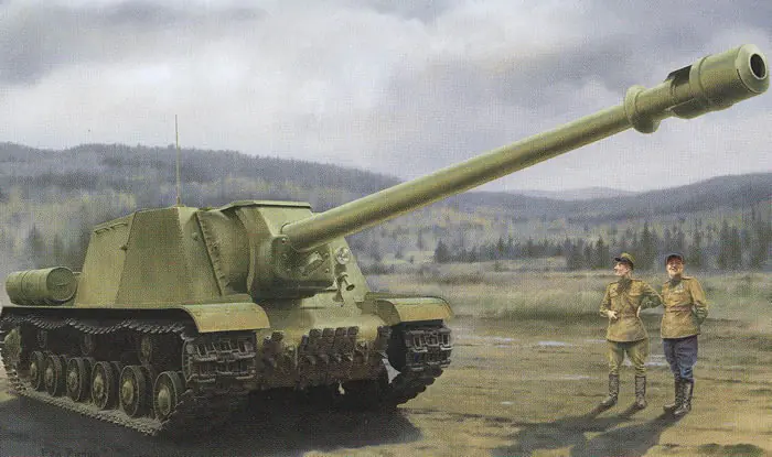 El ISU-152 y su temible obus de 152mm