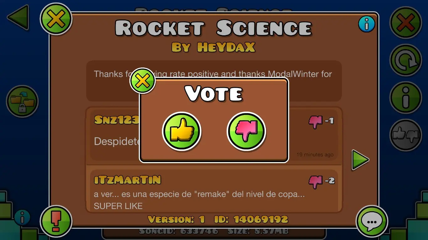 Estaba virgueando en geometry dash y te lo cuento