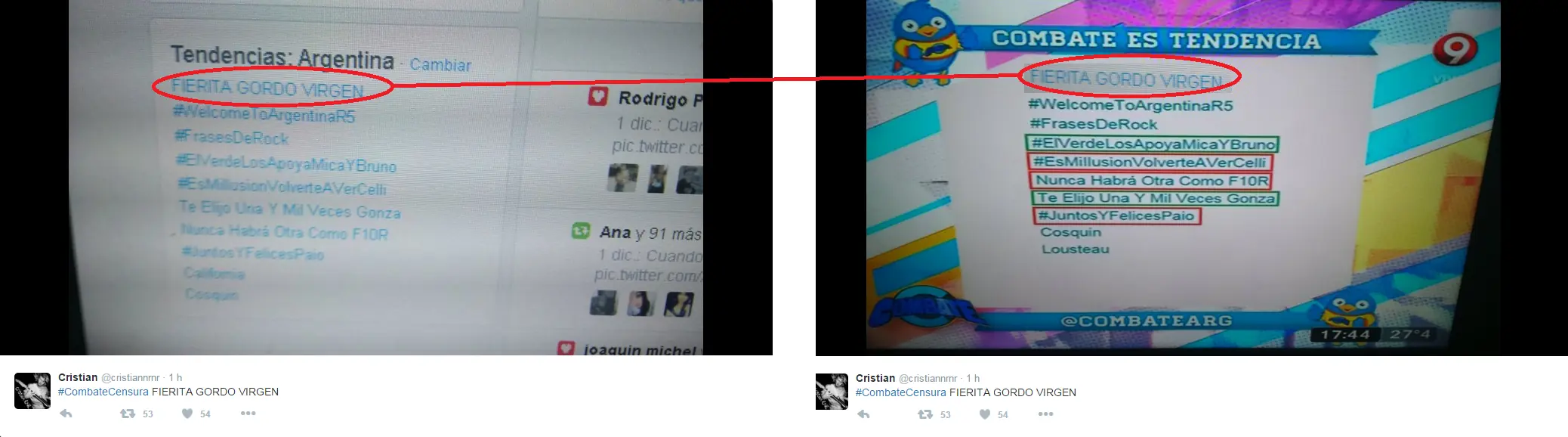 trending topic argentina