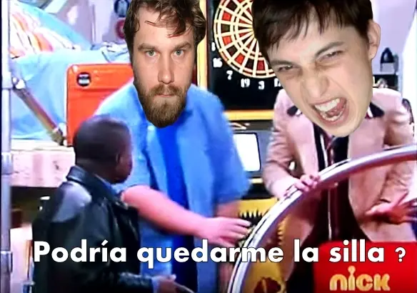 Omar Obaca visita la oficina de taringa (Drake y Josh)