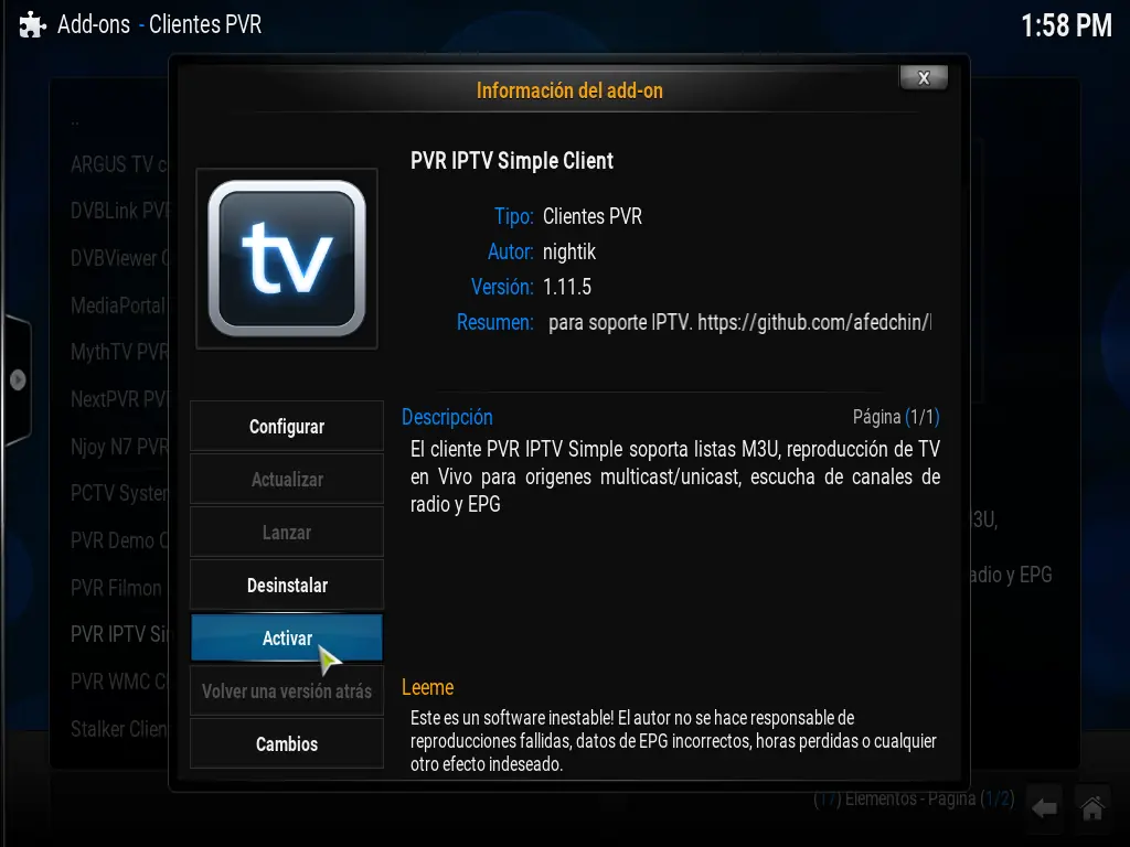 television