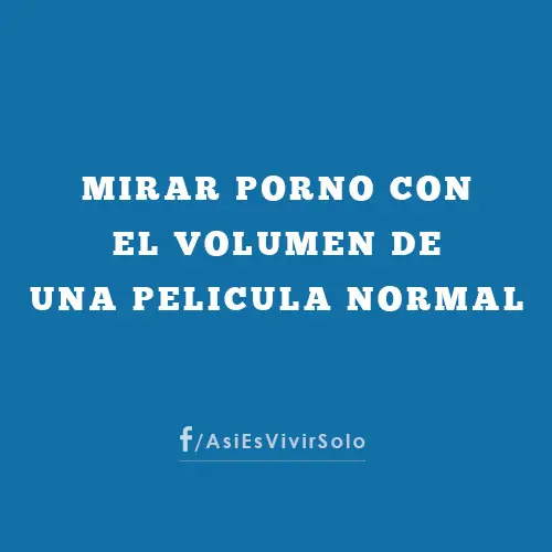 vivirsolo
