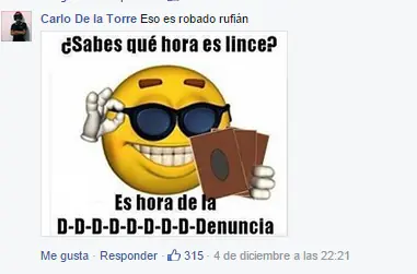 Nos están robando el humor Skrollex, pagina de facebook.
