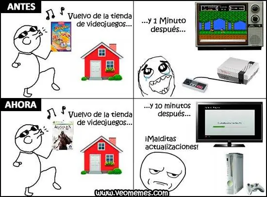 Videos Juegos Antes y hoy