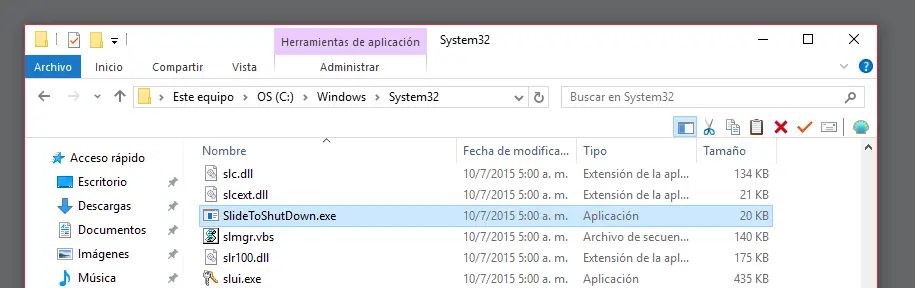 apagar windows 10 con boton